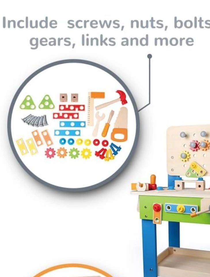 Hape Master Workbench Wooden Play Builder Set - photo 4