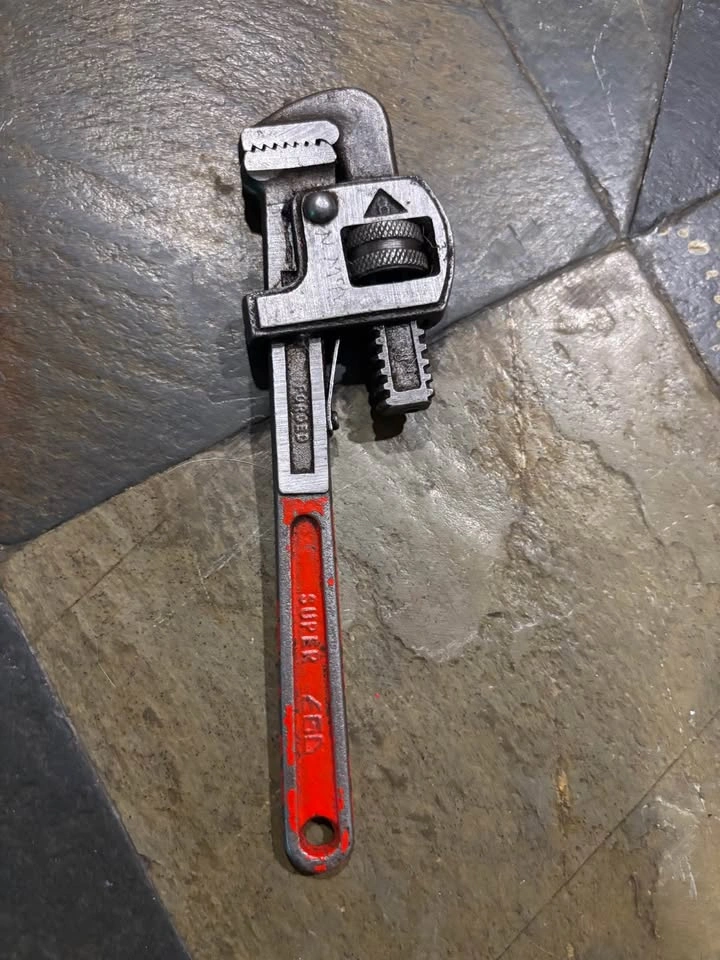 Vintage Super-Ego Pipe Wrench Pair (14" & 10") - Made in Spain - photo 5