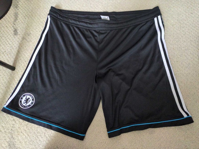 Adidas Chelsea FC Black Shorts