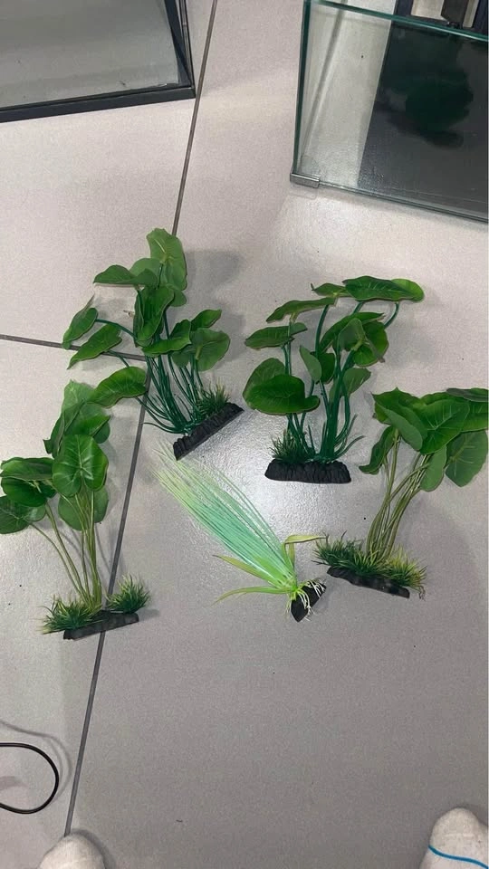 Artificial plants and rocks for aquarium - photo 3