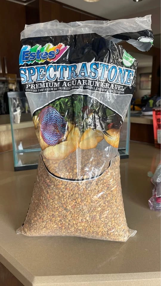 15 lbs Natural aquarium rock