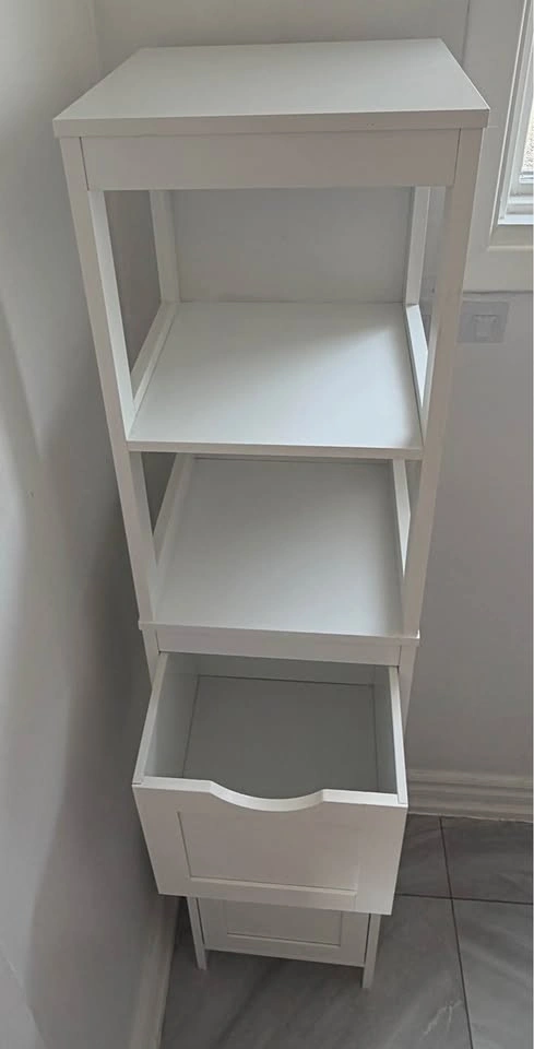 VASAGLE Bathroom Slim Storage Cabinet Tower - photo 4