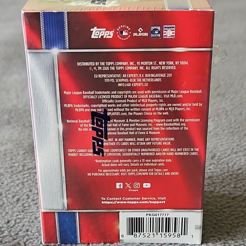 2026 TOPPS CHROME BASEBALL VALUE BOX New - photo 4