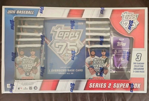 2026 TOPPS SERIES 2 Flagship Collection Super Box (184 cards)