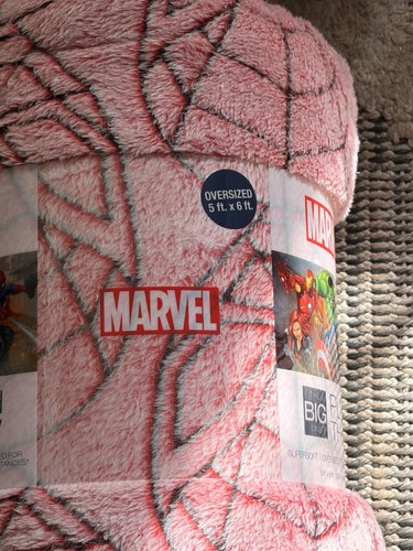 MARVEL SPIDER MAN ULTRA PLUSH ULTRA LUXURIOUS LARGE THROW