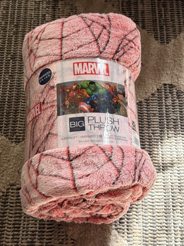 MARVEL SPIDER MAN ULTRA PLUSH ULTRA LUXURIOUS LARGE THROW - photo 4