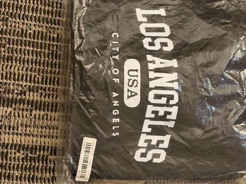 Men's Black Los Angeles City of Angels Graphic Sweatshirt L - photo 4