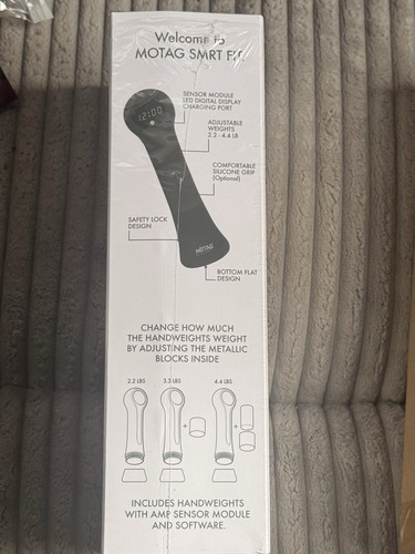SET OF 2 HAND WEIGHTS IOS ANDROID AND BLUETOOTH COMPATIBLE - photo 3