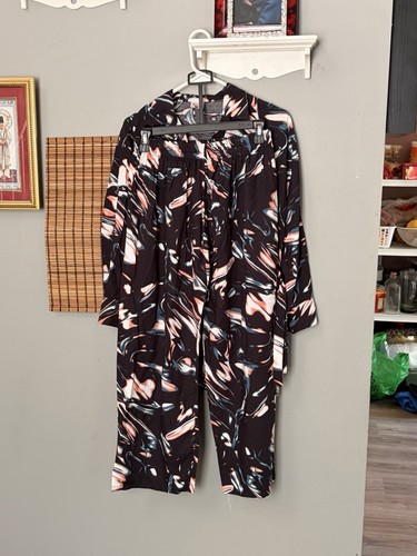 Ladies Two-Piece Pajama Set - Large, Buttery Soft Cotton Blend