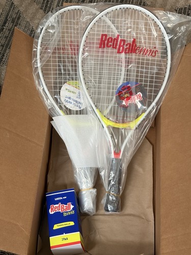 RedBall Tennis Racquets 2-Pack with USTA RedBall Tennis Balls - photo 4