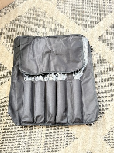 5-Piece Stainless Steel BBQ Grill Accessories Set in Case - photo 2