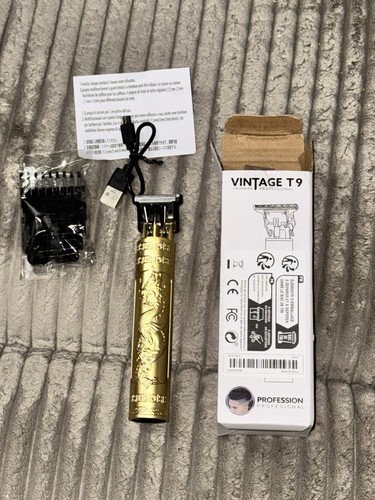 Hair, Beard, and Sideburns Trimmer with Combs and USB Cable