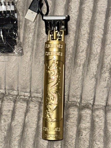 Hair, Beard, and Sideburns Trimmer with Combs and USB Cable - photo 3