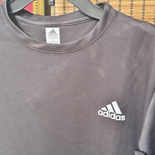 Boys Adidas T-Shirt Black Large - New with Small Rip - photo 5