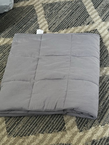 15lbs Weighted Blanket Grey Full Size 48”x72” Brand New - photo 4