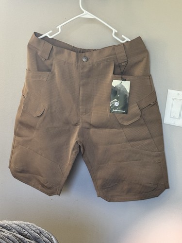 Mens Long Cargo Shorts Size 30 Khaki Brand New - photo 2