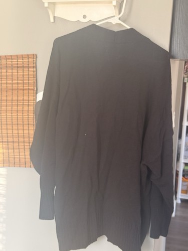 New Sonoma Ladies Wraparound Sweater - Black 3XL - photo 5