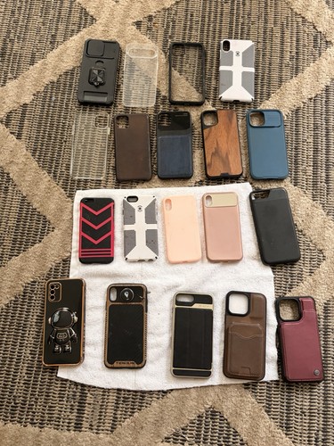 19 Assorted Phone Cases for iPhone Pro Max and Android - photo 2