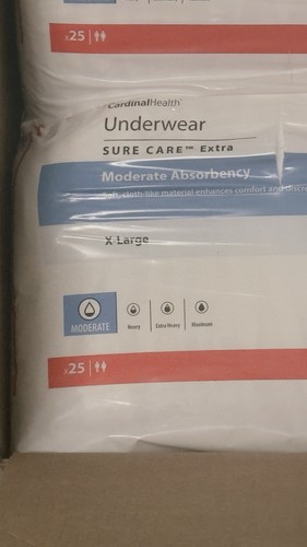 25 Pack Unisex Pull-Up Adult Incontinence Underwear - XL - photo 4