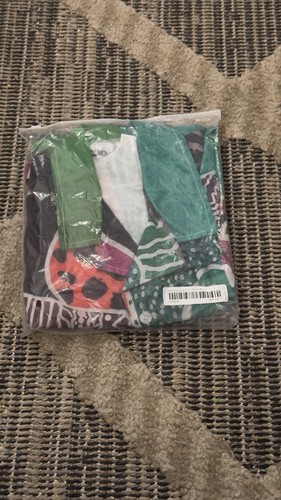 MENS MULTI PATTERNED HAWAIIAN SHORT SLEEVES SHIRT LARGE NEW