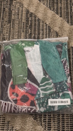 MENS MULTI PATTERNED HAWAIIAN SHORT SLEEVES SHIRT LARGE NEW - photo 4