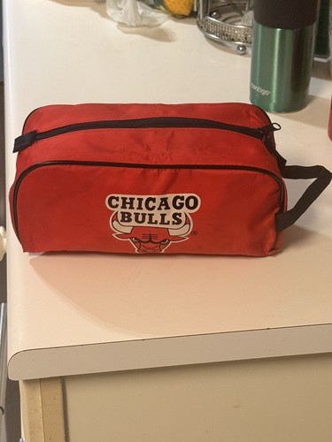 NBA Chicago Bulls Red Cosmetic Bag or Shaving Kit