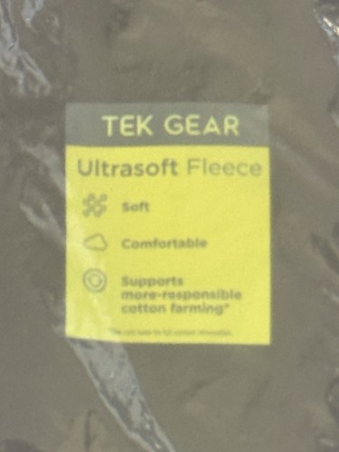 TEK GEAR Ultra Soft Fleece Unisex Top - Black 3XL