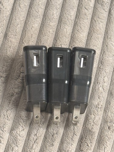 Set of 3 Fast Adaptive USB Chargers