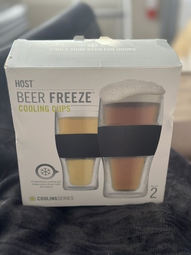 Set of 2 Beer Freeze Mugs