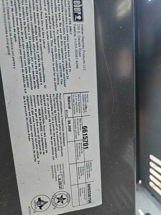 Weber Genesis Special Edition Nat Gas BBQ - photo 5