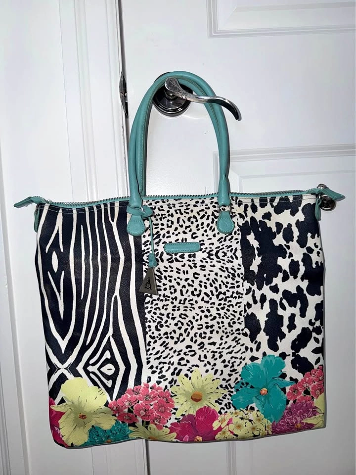 PashBag Animal Print & Floral Tote Bag