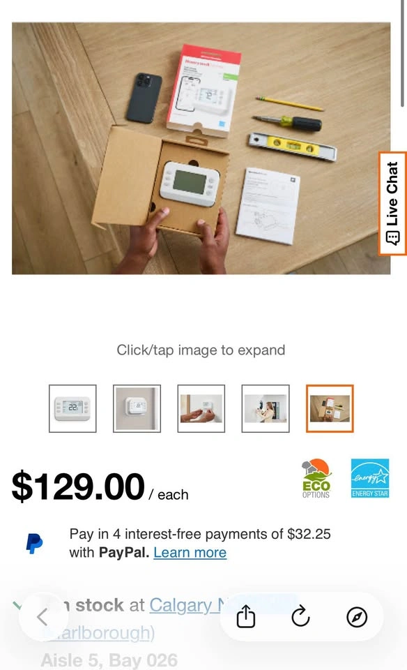 Honeywell Home X2S Smart Thermostat - photo 2