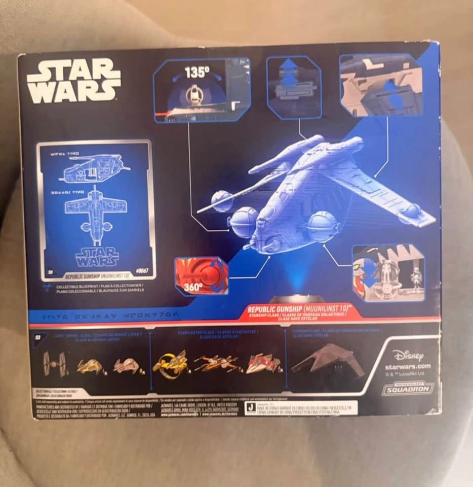 Star Wars Micro Galaxy Squadron Republic Gunship - photo 2