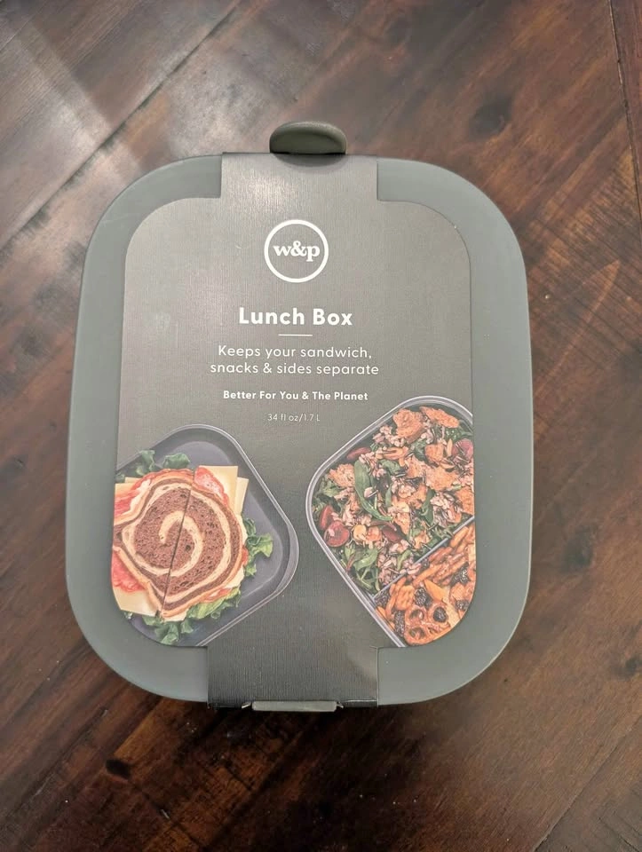 New W&P bento lunch box