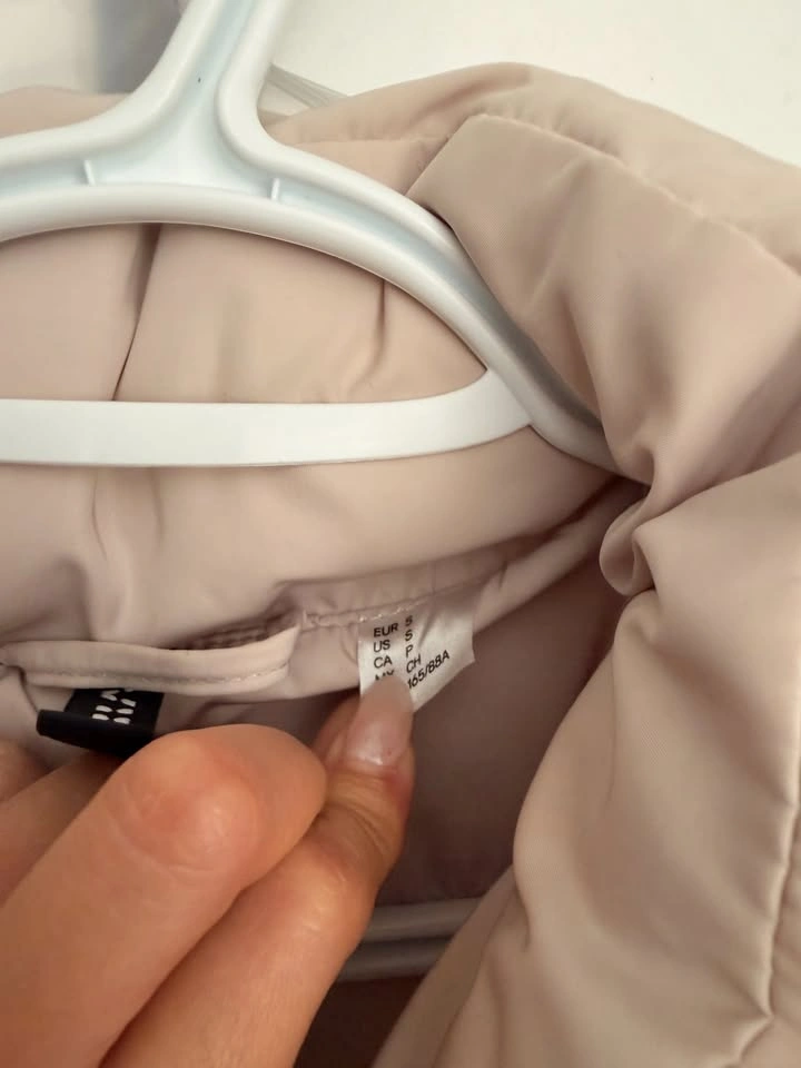 H&M beige puffer (size S) - photo 2