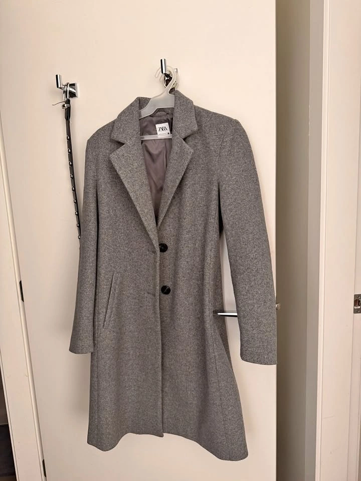 Zara grey coat