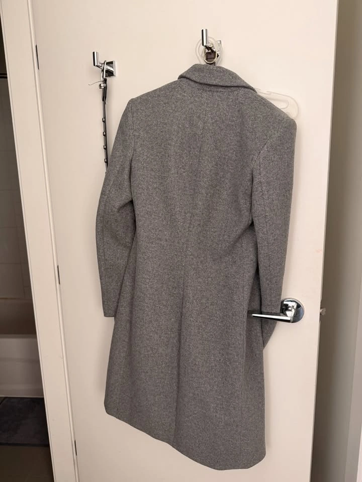 Zara grey coat - photo 3