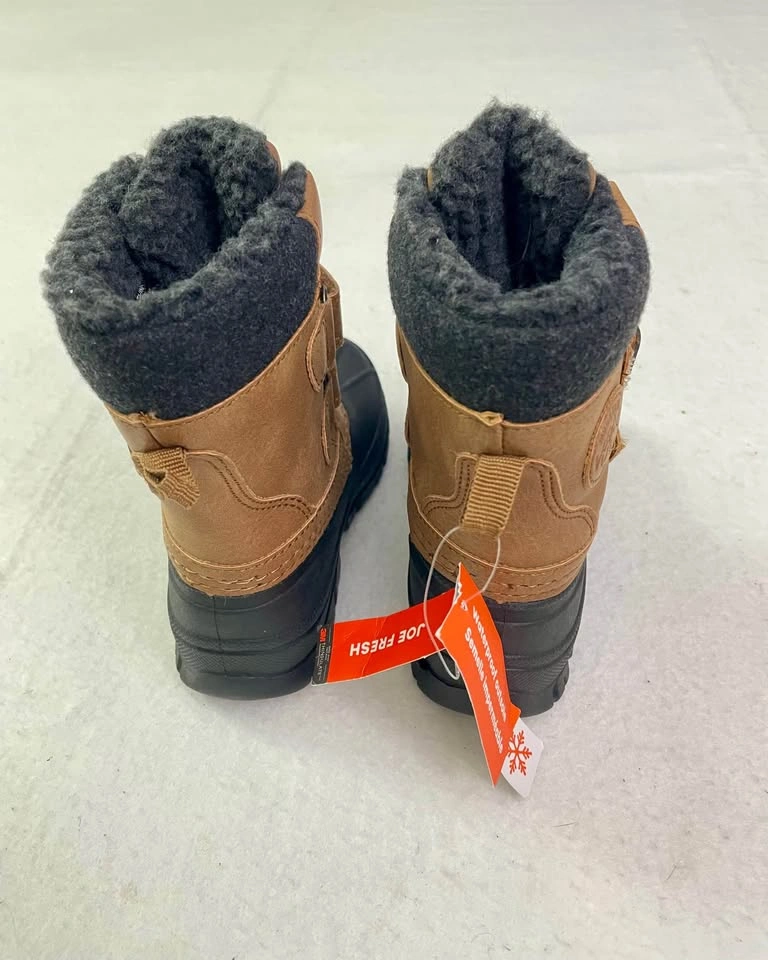 NEW Joe Fresh Toddler Boys Girls Winter Snow Boots Size 7 - photo 4