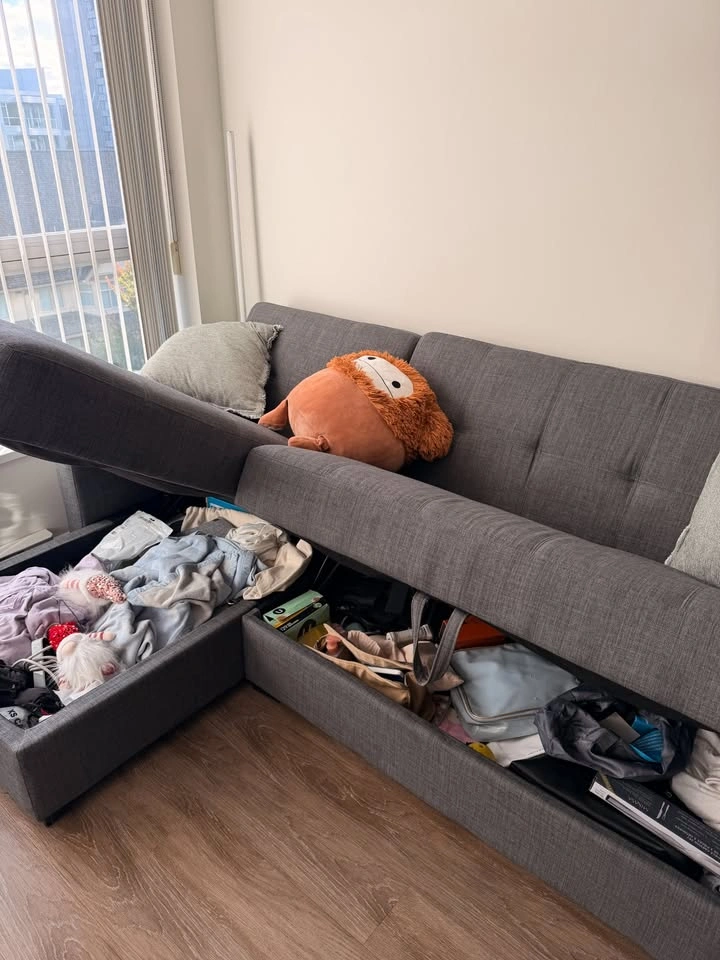 The Brick couch with storage - photo 2