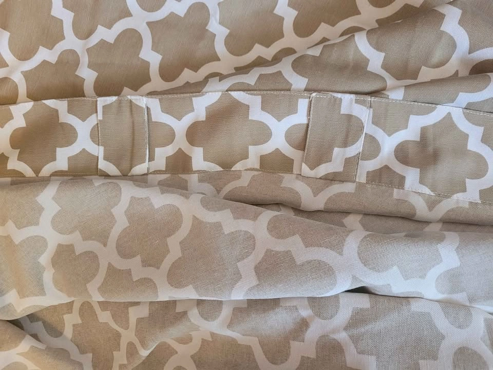Taupe Curtains 84" - photo 2