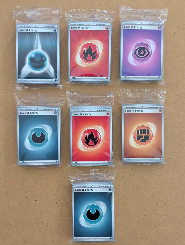 Pokemon 7 Sealed Energy Packs thumbnail