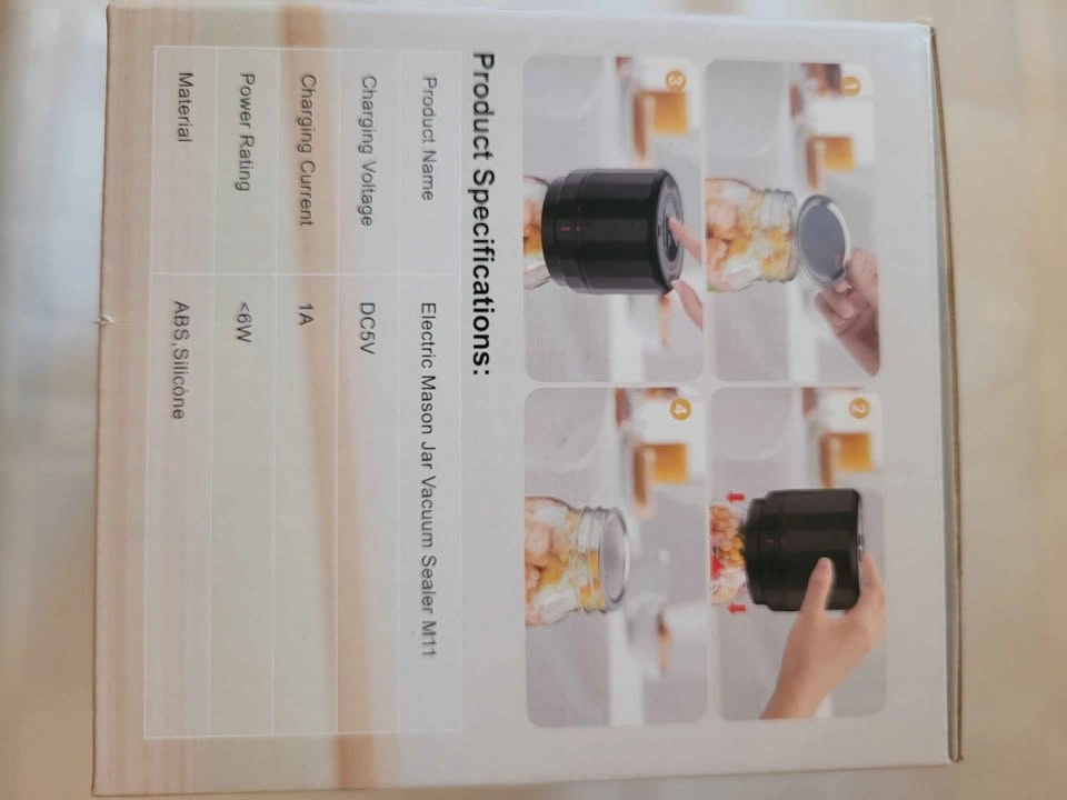Mason Jar Vacuum Sealer - photo 2