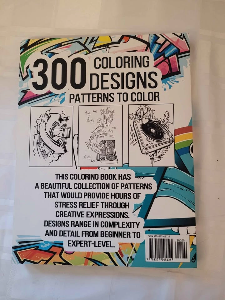 Graffiti coloring book - photo 2