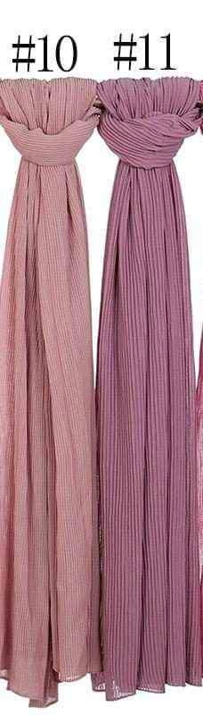 Crinkle chiffon hijab