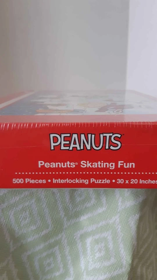 Peanuts Skating Fun 500 Piece Jigsaw Puzzle Sealed 2019 - photo 3