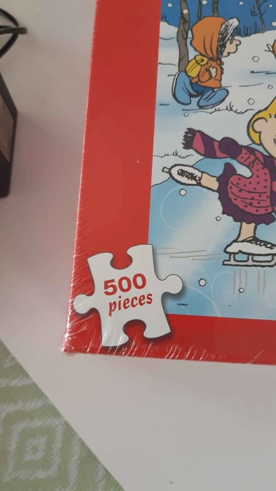 Peanuts Skating Fun 500 Piece Jigsaw Puzzle Sealed 2019 - photo 5