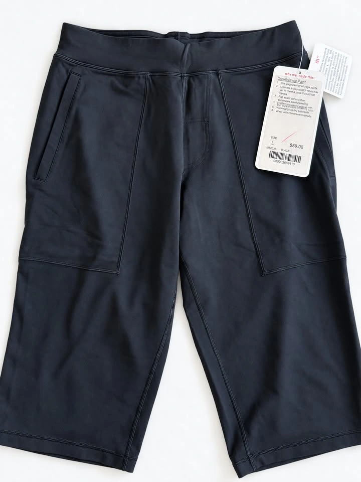Lululemon Men's Downdawg Pant Remix Black Size L NWT - photo 2