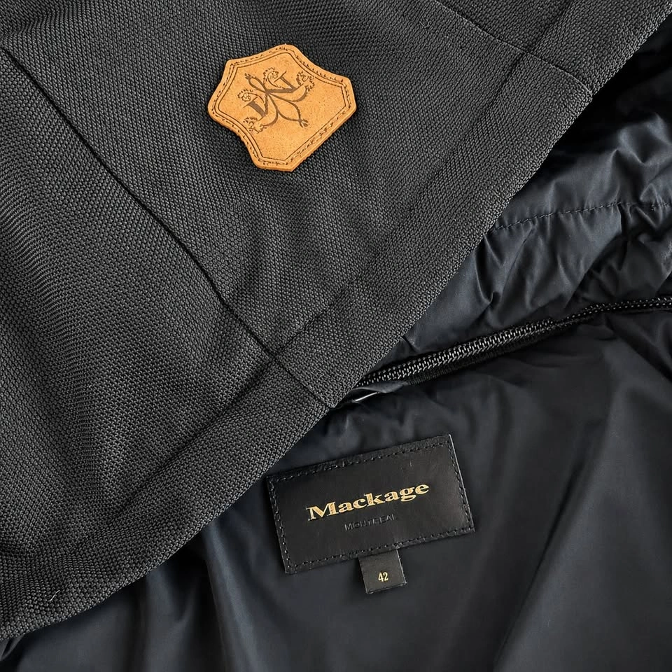 Mackage Black Hybrid Down Jacket Men's Size 42 - Excellent Condi - photo 5