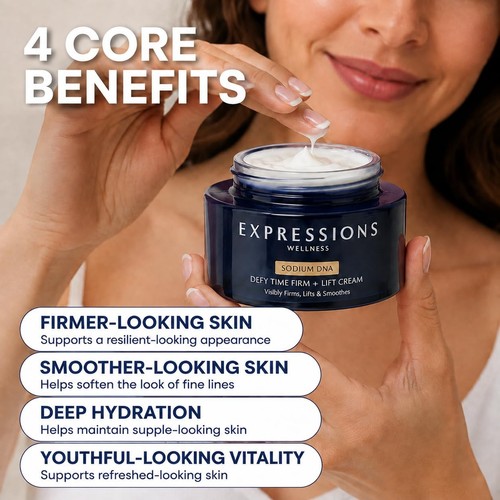 EXPRESSIONS Anti Aging Face Cream Moisturizer with PDRN & Peptid - photo 2