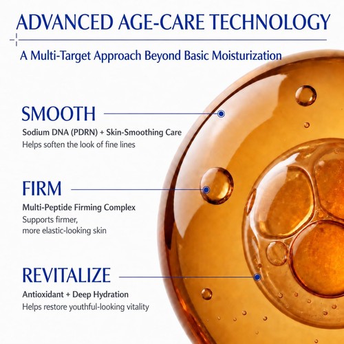 EXPRESSIONS Anti Aging Face Cream Moisturizer with PDRN & Peptid - photo 4